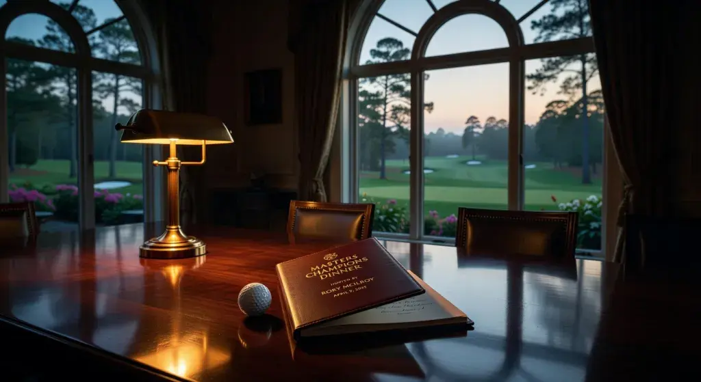 Rory McIlroy details menu plans for Masters Champions Dinner