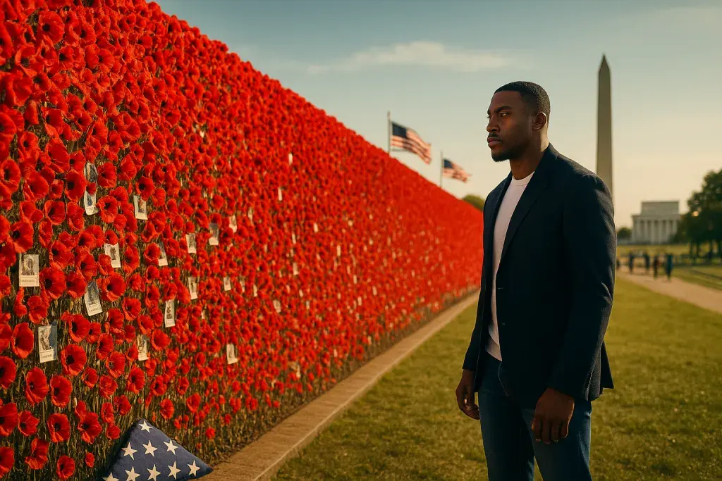 Robert Griffin III urges remembrance of fallen service members at National Mall