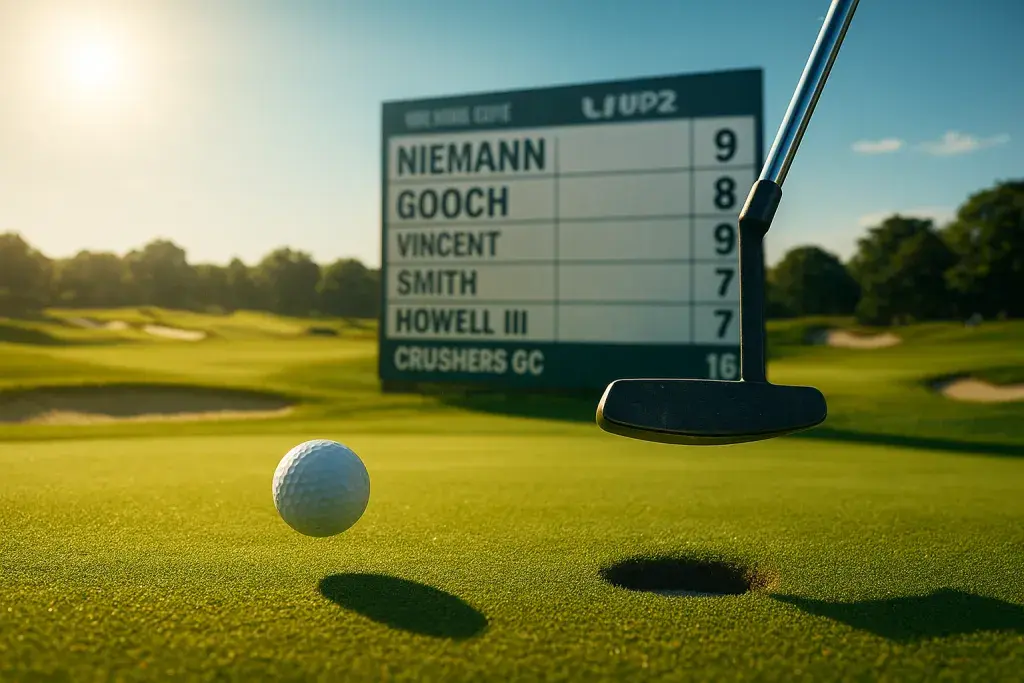 Niemann, Gooch Share 54-Hole Lead With Korea Title In Sight