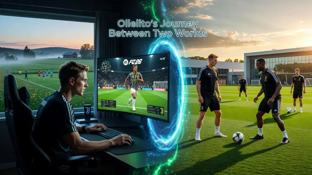 Juventus and EA SPORTS FC Document Ollelito's Journey Between Two Worlds