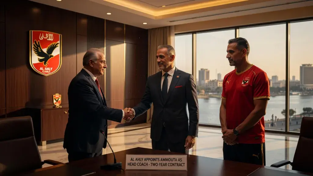 Al Ahly Appoint Ammouta as Head Coach in Historic First for Moroccan Football
