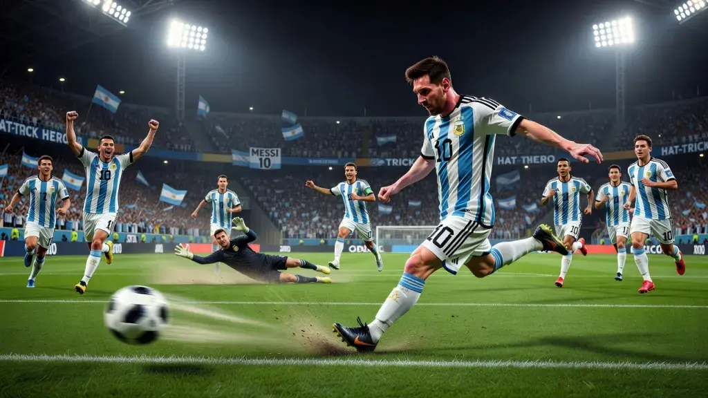 Messi Scores World Cup Hat-Trick at 38 to Equal Klose's All-Time Record