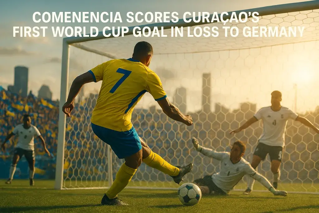Comenencia Scores Curacao's First World Cup Goal in Loss to Germany