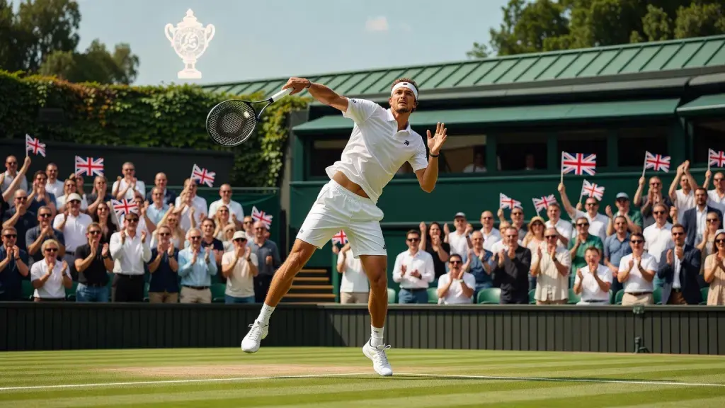 Zverev Chases Wimbledon Glory One Year After Painful Early Exit