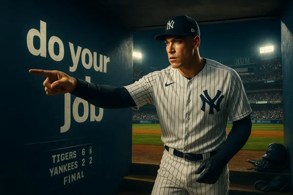 Judge demands World Series focus as Yankees' seven-game skid deepens