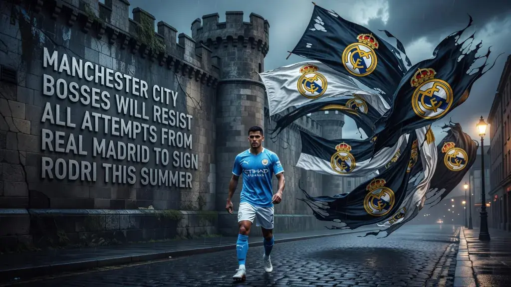 Manchester City Set to Reject Real Madrid Advances for Rodri