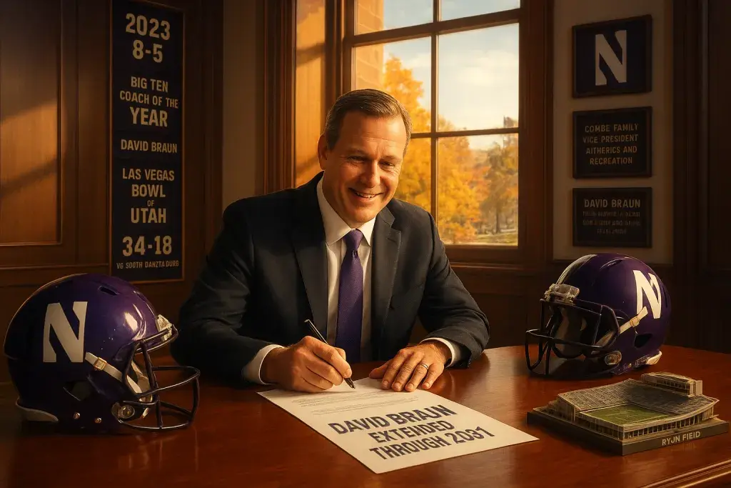 Northwestern Locks In David Braun Through 2031 Season