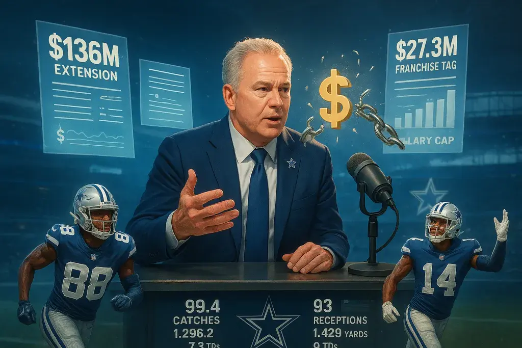 Jones Signals Long-Term Deal For Both Cowboys Receivers Unlikely