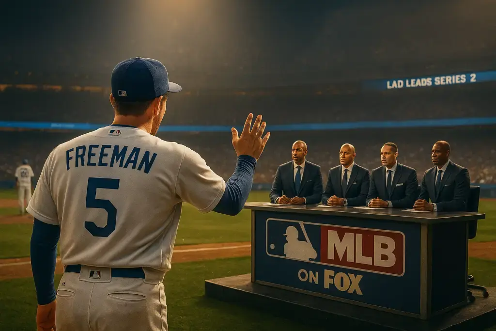 Freeman Honors Verlander On Air After Dodgers Rout Braves